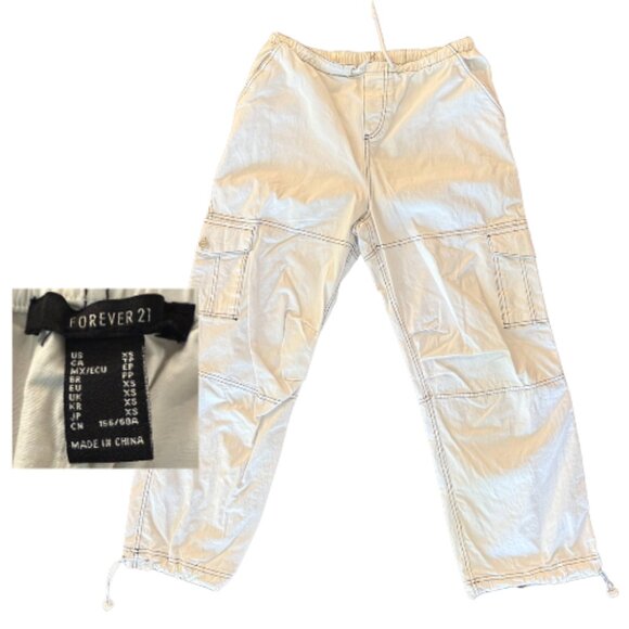 FOREVER 21 CARGO PANTS - Picture 1 of 1